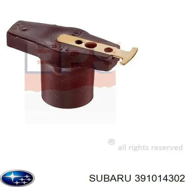 391014302 Subaru бегунок (ротор распределителя зажигания, трамблера)