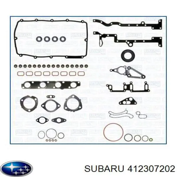 Прокладка ГБЦ на Subaru Leone I 