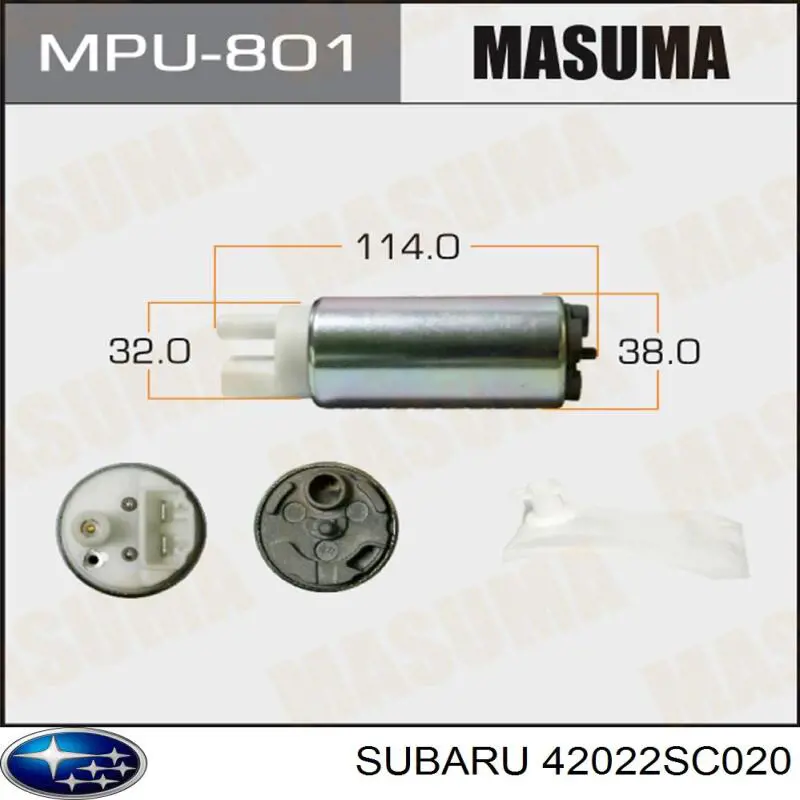 42022SC020 Subaru бензонасос