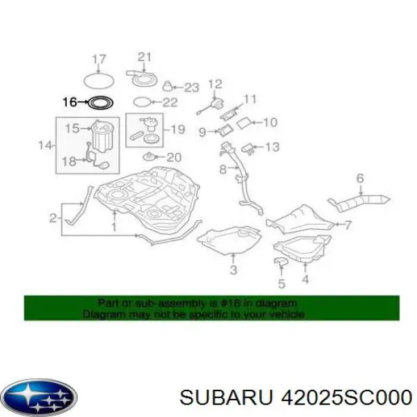  42025SC000 Subaru