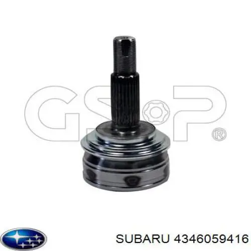 Правая полуось 4346059416 Subaru