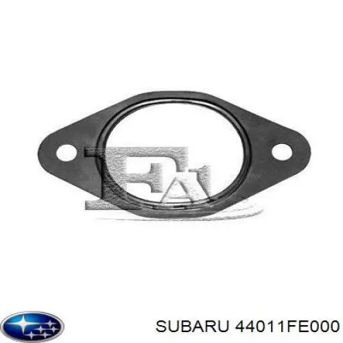 Прокладка катализатора задняя на Subaru Impreza II 