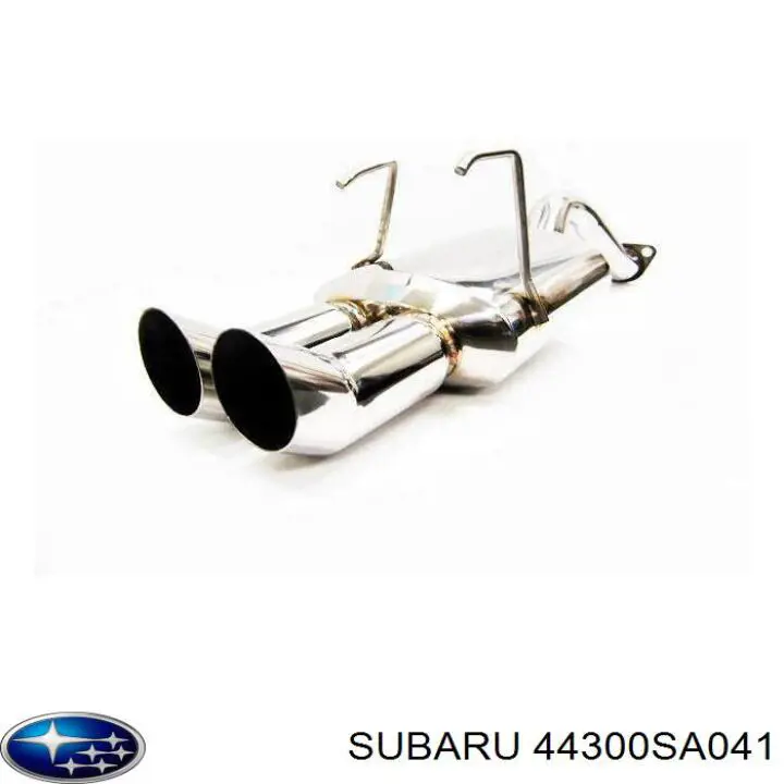 Глушитель  Subaru 44300SA040
