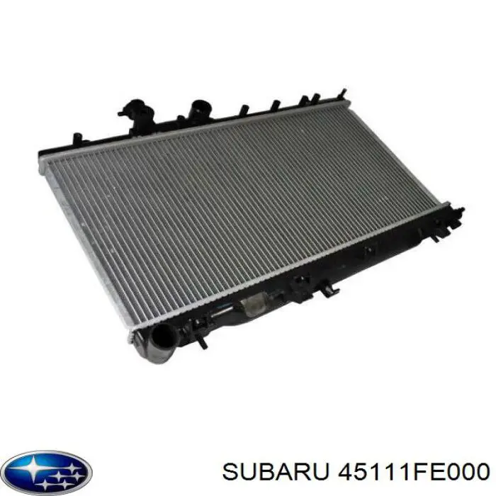 Радиатор 45111FE000 Subaru