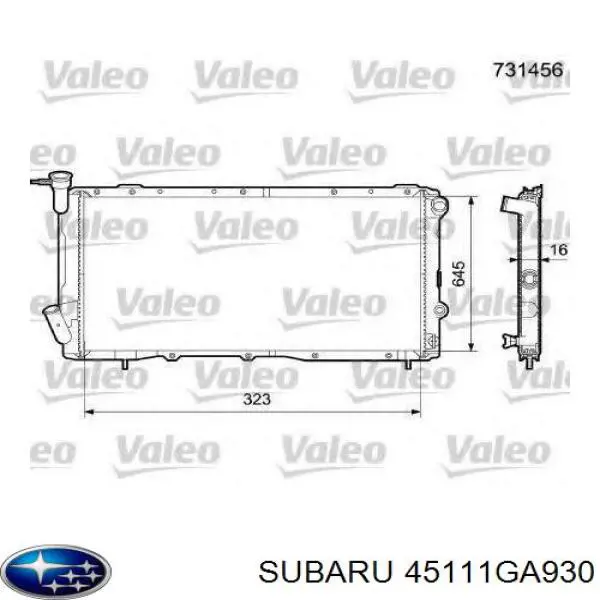  45111GA930 Subaru