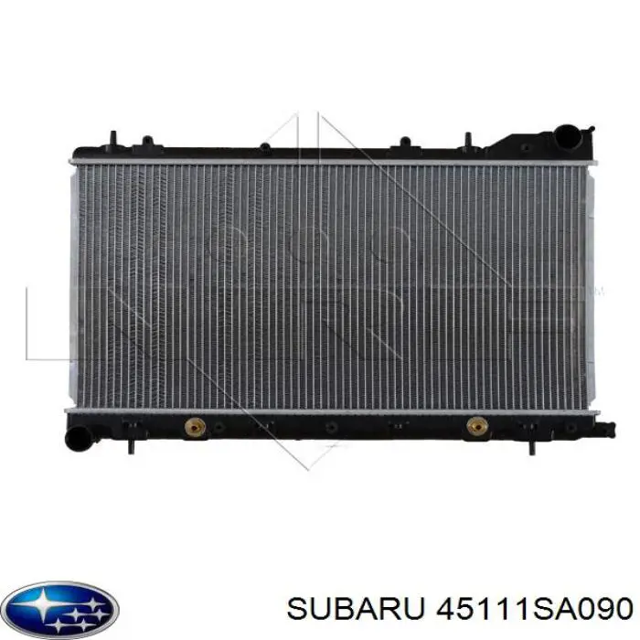 Радиатор охлаждения двигателя Subaru 45111SA090