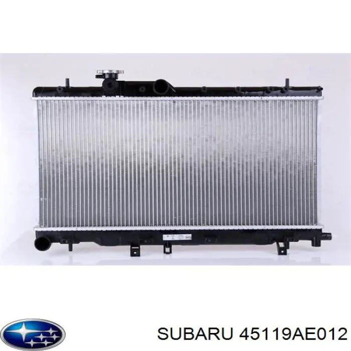45119AE012 Subaru радиатор