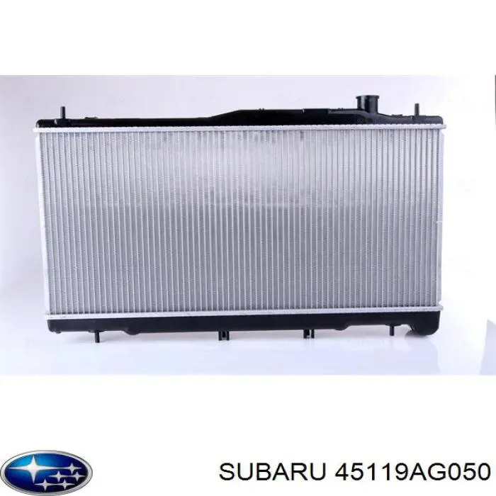 Радиатор охлаждения двигателя Subaru 45119AG050