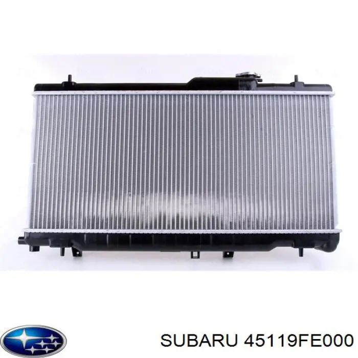 X4511FE102 Subaru радиатор