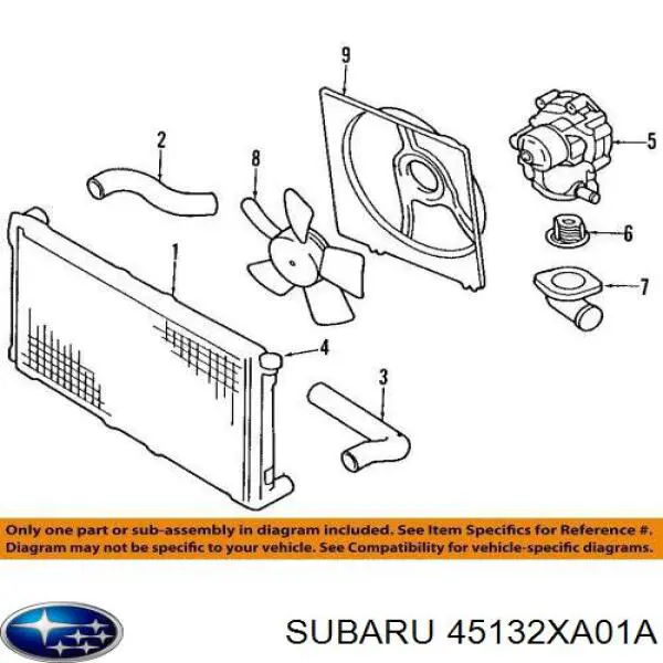 Купить 45132XA01A Subaru 