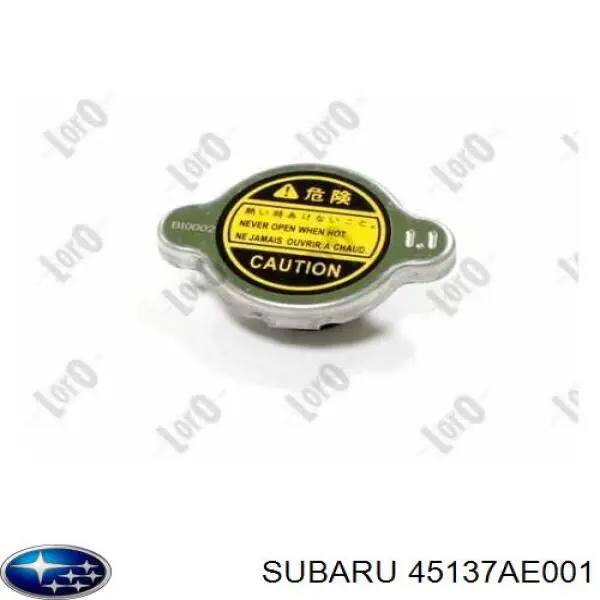 45137AE001 Subaru крышка (пробка радиатора)