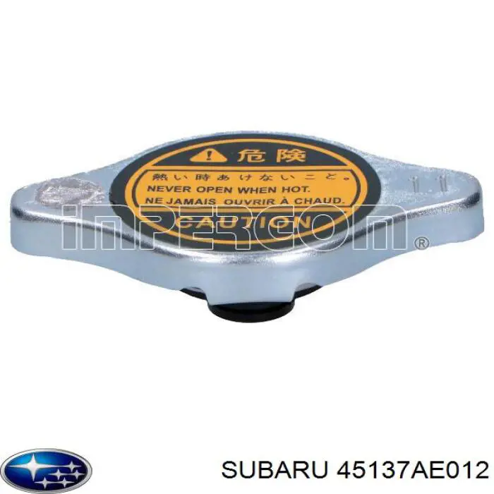 45137AE012 SUBARU Tapa radiador original y equivalente