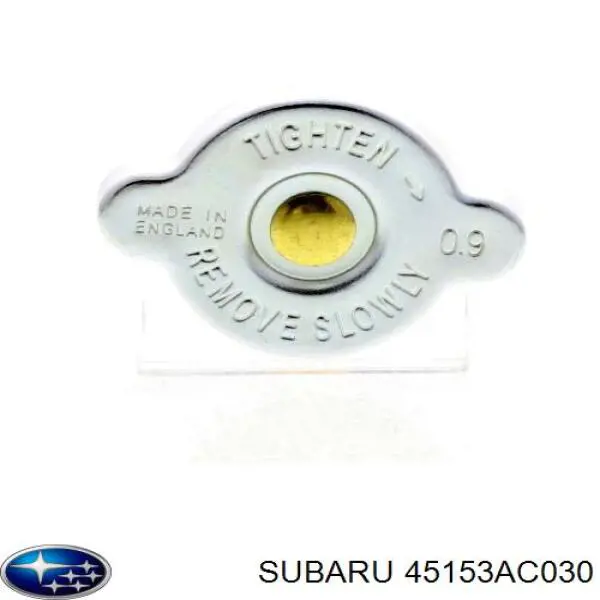 Крышка/пробка радиатора Subaru 45153AC030 цена, от 3.41 USD