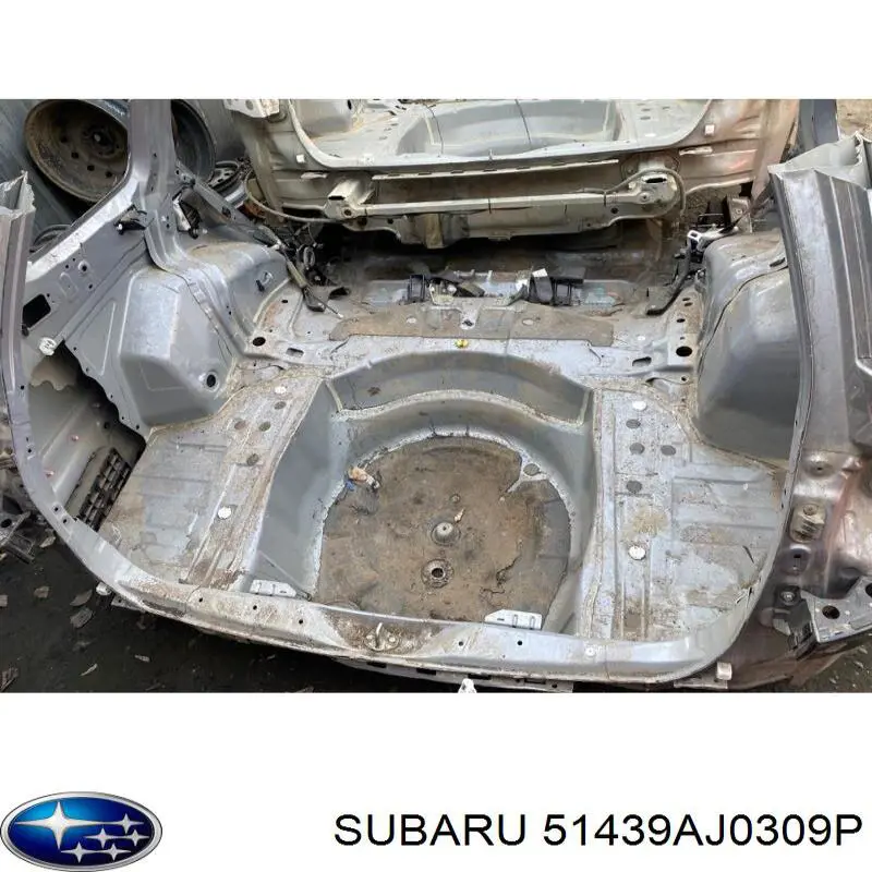 Крыло заднее Subaru 51439AJ0309P цена, от 572.22 USD