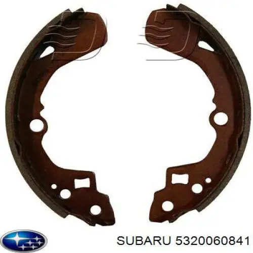 Задние барабанные колодки 5320060841 Subaru