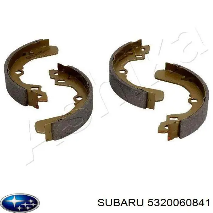 5320060841 Subaru Барабанные тормозные колодки