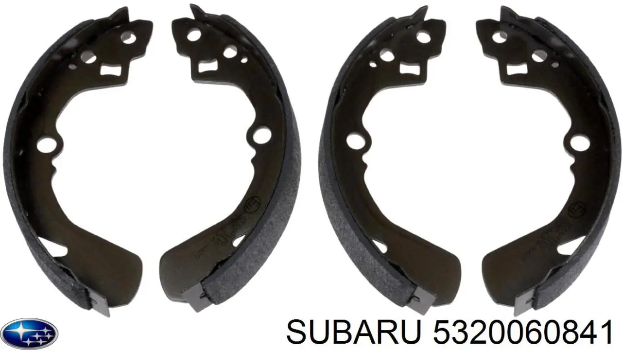 Задние барабанные колодки 5320060841 Subaru