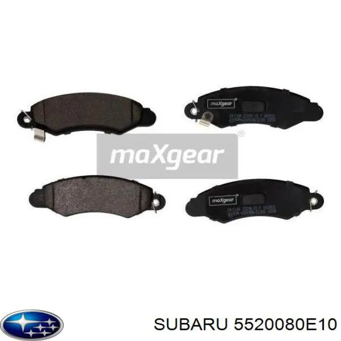 Колодки Subaru 5520080E10 цена, от 16.61 USD