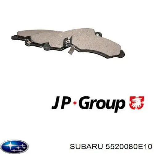 Купить 5520080E10 Subaru Колодки тормозные