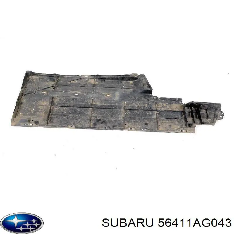 Купить 56411AG043 Subaru Защита днища правая