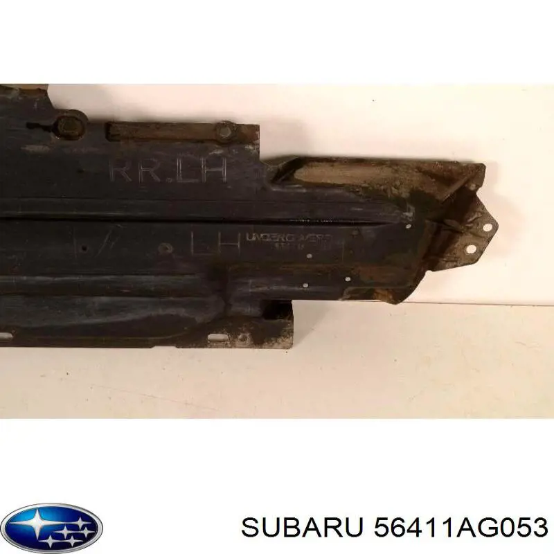 Защита днища левая 56411AG050 Subaru