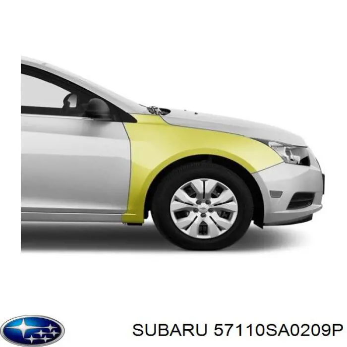 Купить 724102 Polcar Крыло переднее правое