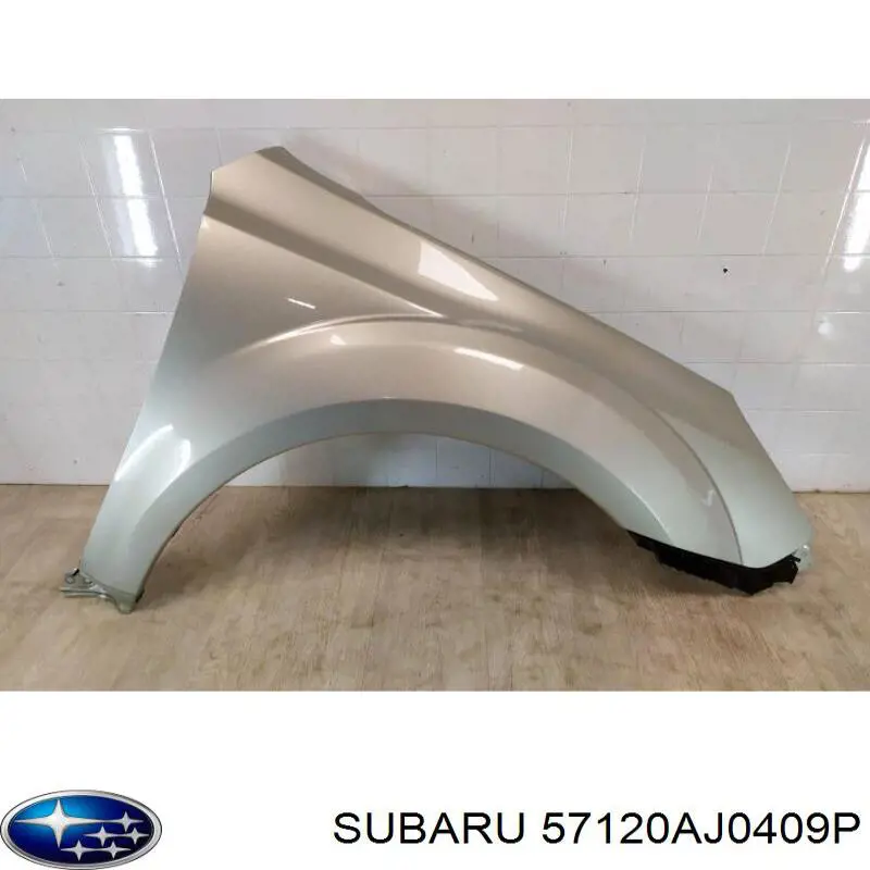 Pára-lama dianteiro direito para Subaru Outback IV B14, BR
