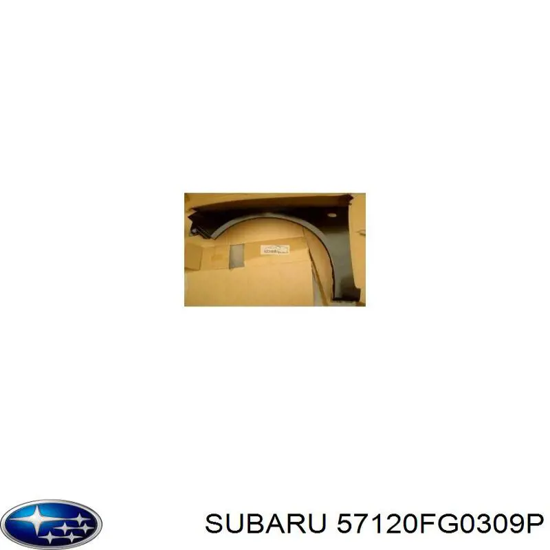 Крыло переднее левое Subaru 57120FG0309P