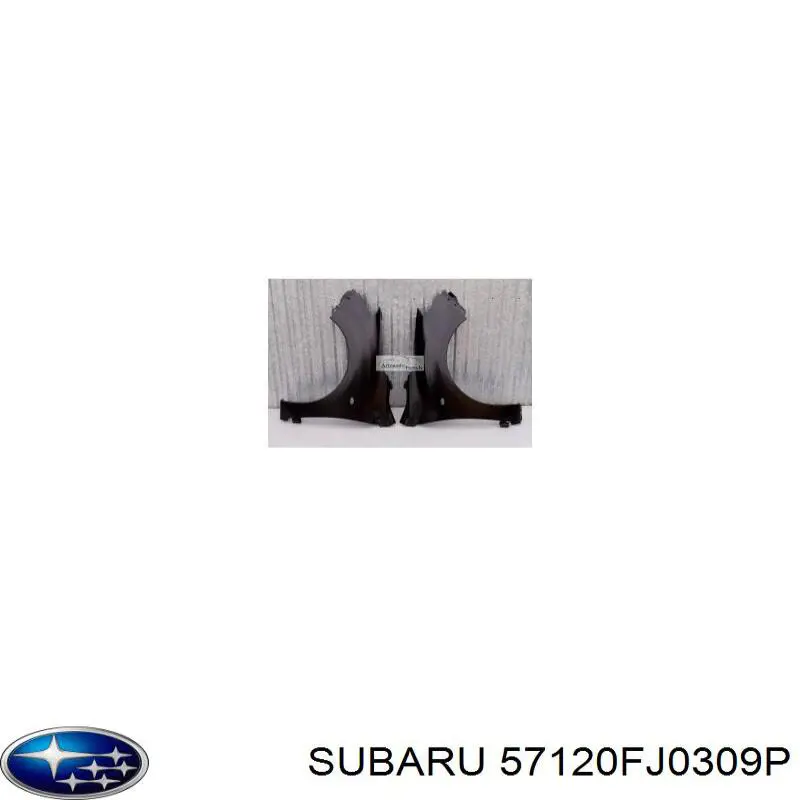 57120FJ0309P Subaru pára-lama dianteiro direito