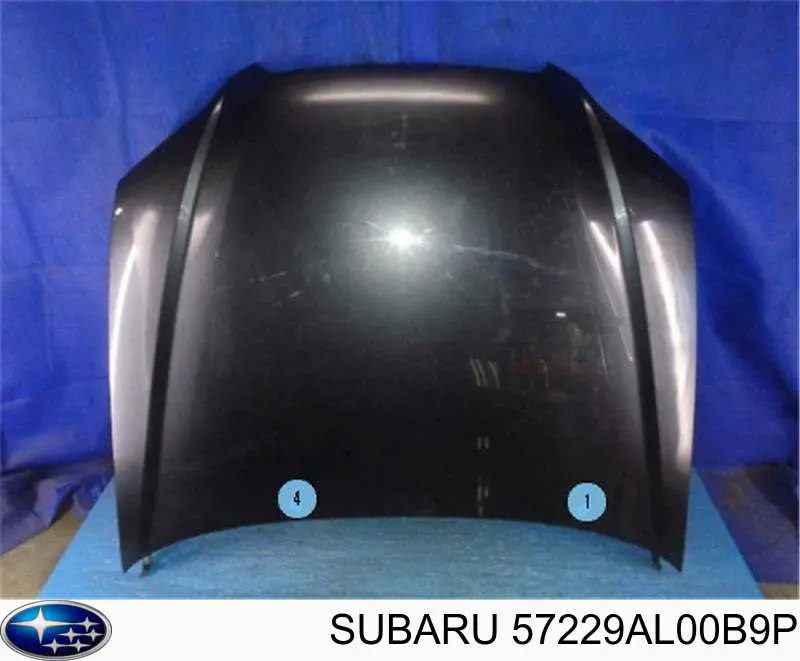 Капот на Subaru Outback BS (Субару Аутбэк)