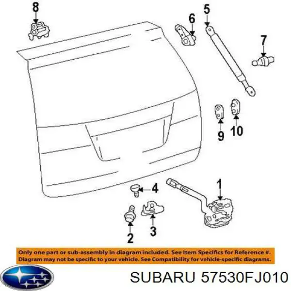  57530FJ010 Subaru