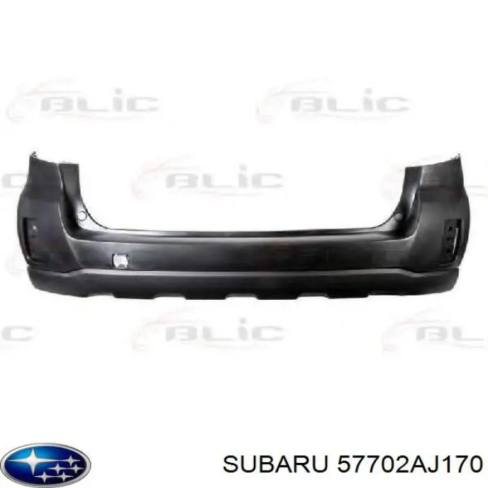 Передний бампер на Subaru Legacy V 