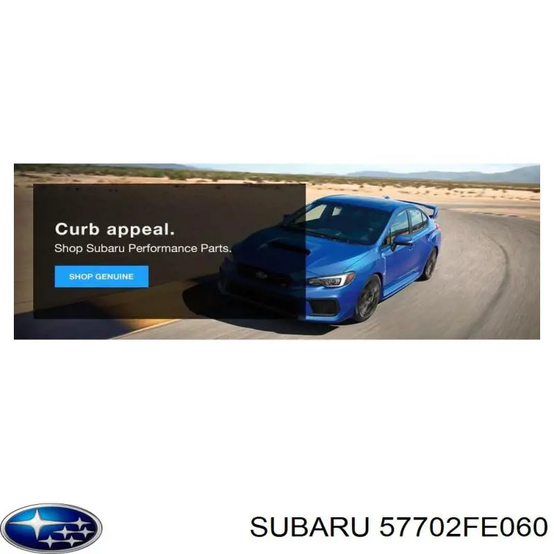 57702FE060 Subaru передний бампер