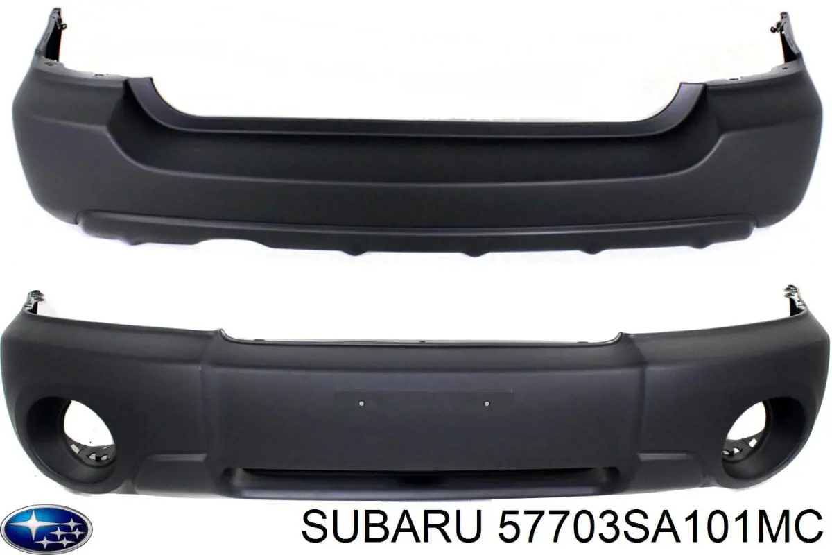 Купить 57703SA101MC Subaru Задний бампер