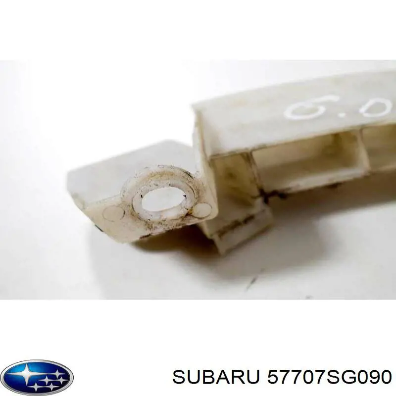 57707SG090 Subaru consola esquerda do pára-choque traseiro externo