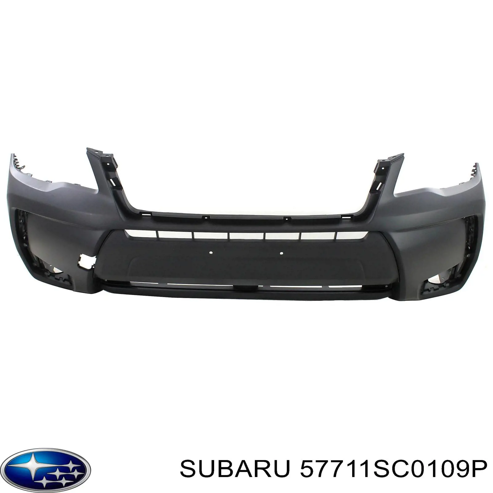 57711SC0109P Subaru reforçador do pára-choque dianteiro