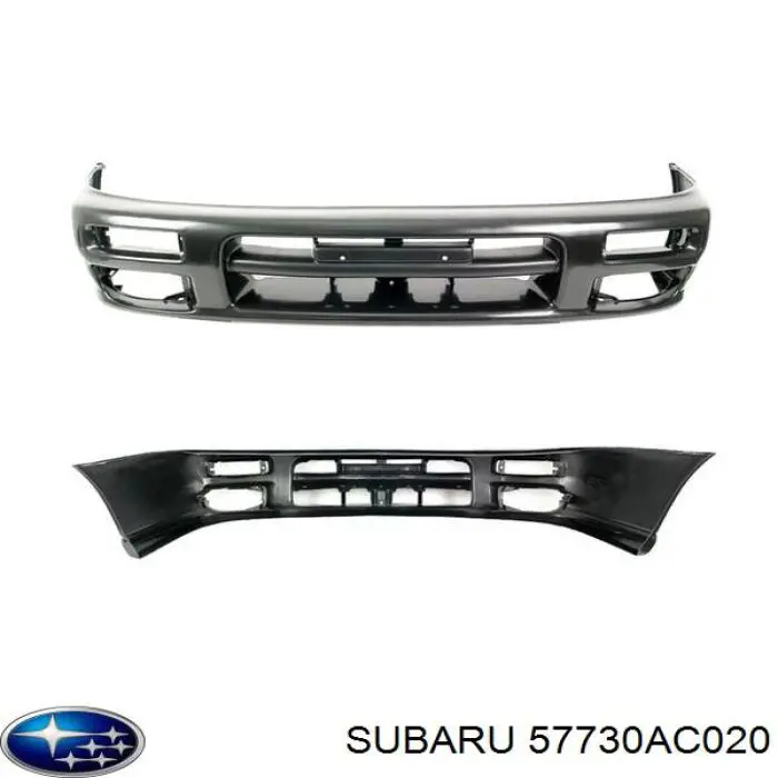 Бампер передний в сборе на Subaru Legacy II BD, BG