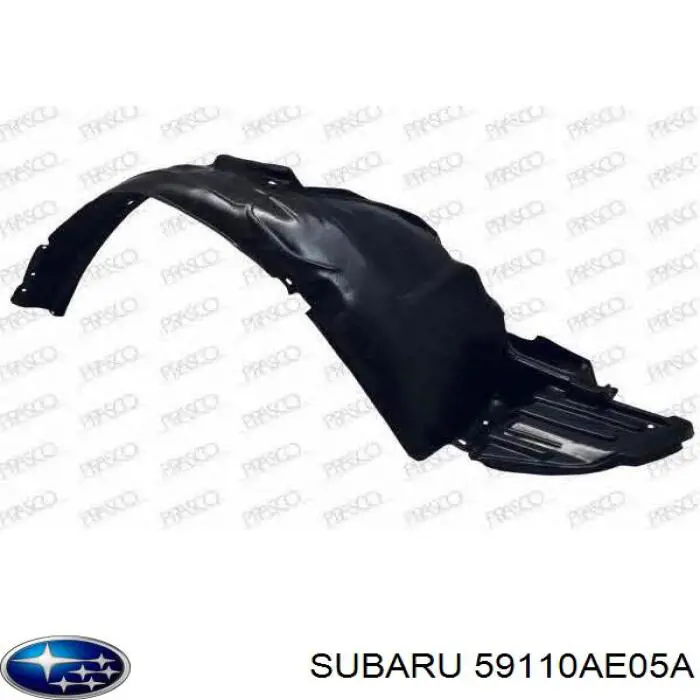 59110AE05A Subaru подкрылок крыла переднего левый