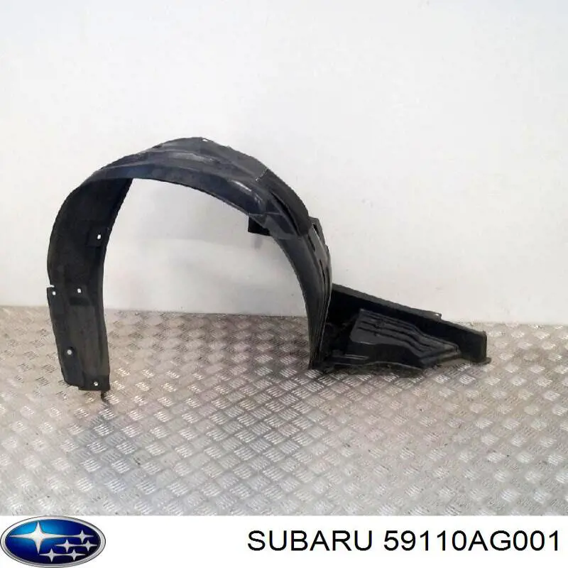 Guarda-barras direito do pára-lama dianteiro para Subaru Legacy (B13)