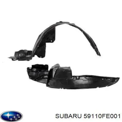 59110FE000 Subaru Подкрыльник переднего крыла, правый