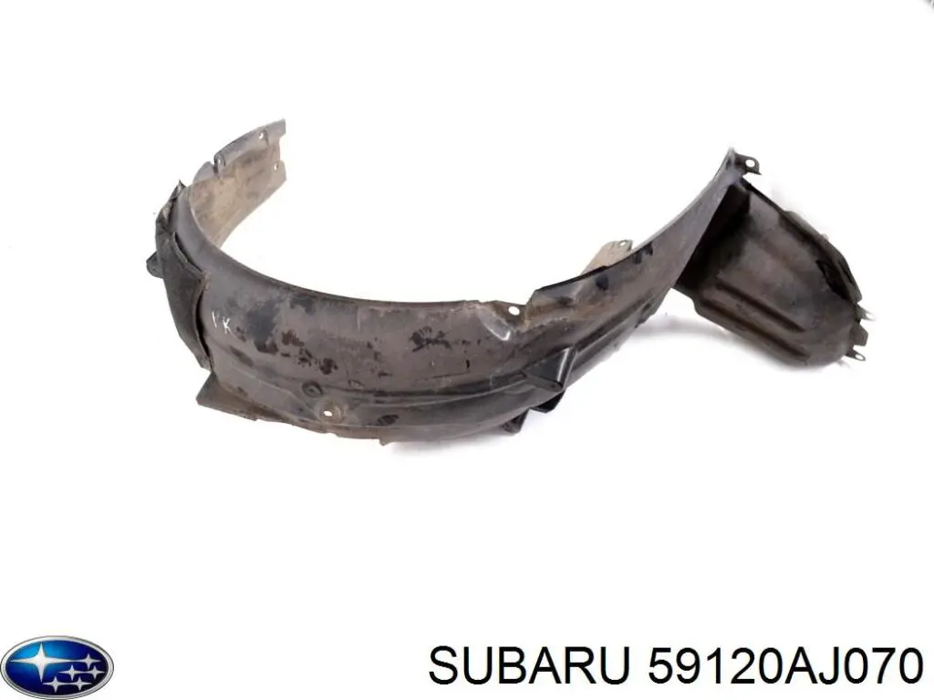 Подкрылок крыла переднего левый Subaru 59120AJ070 цена, от 17.82 USD