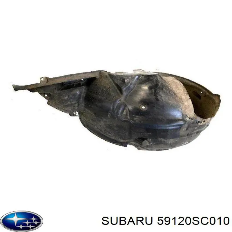 Подкрылок крыла переднего левый Subaru 59120SC010