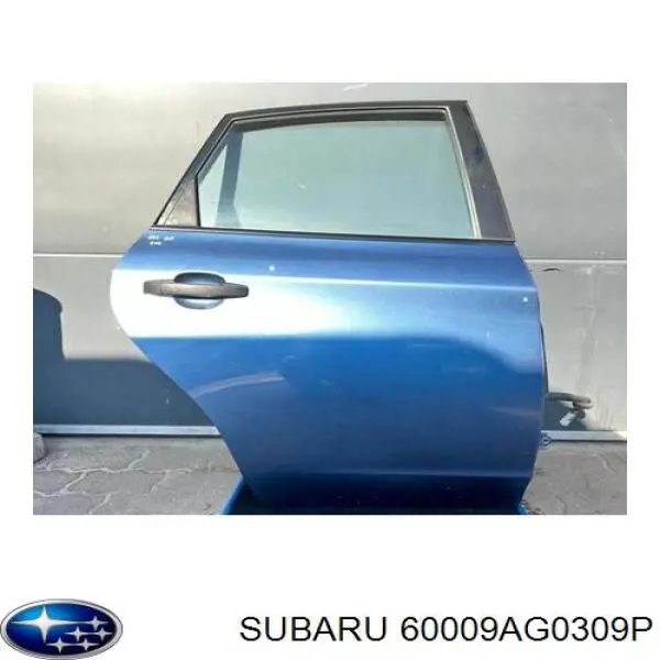 Передняя левая дверь Субару Легаси 4 (Subaru Legacy)