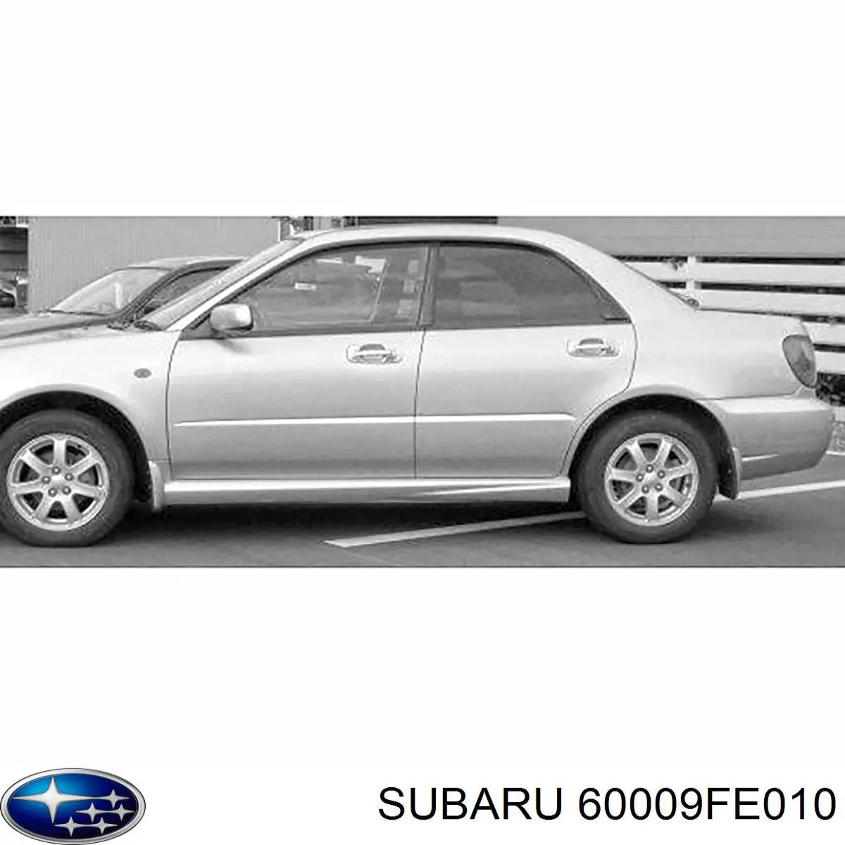 Передняя левая дверь Субару Импреза 2 (Subaru Impreza)