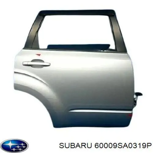 60009SA0309P Subaru дверь передняя левая