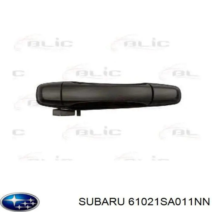 Ручка двери передней наружная левая на Subaru Forester S11, SG