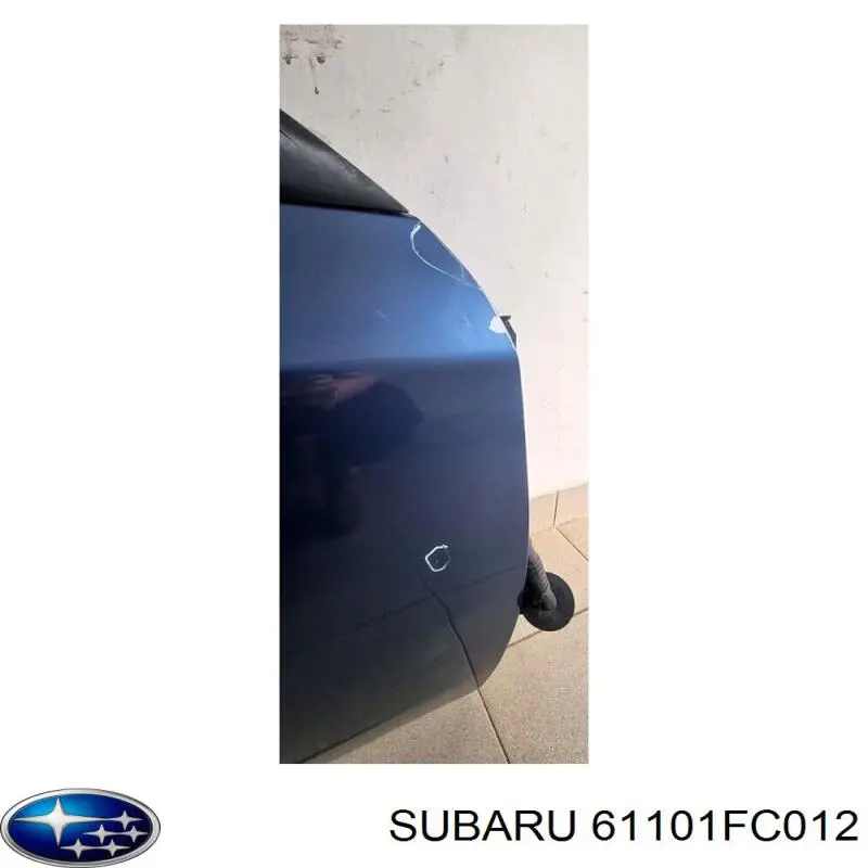 Передняя левая дверь Субару Форестер S10 (Subaru Forester)
