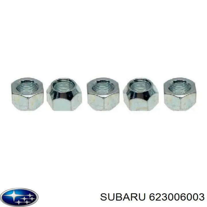 Гайка крепления колеса Subaru 623006003 цена, от 1.93 USD