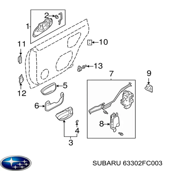  63302FC003 Subaru