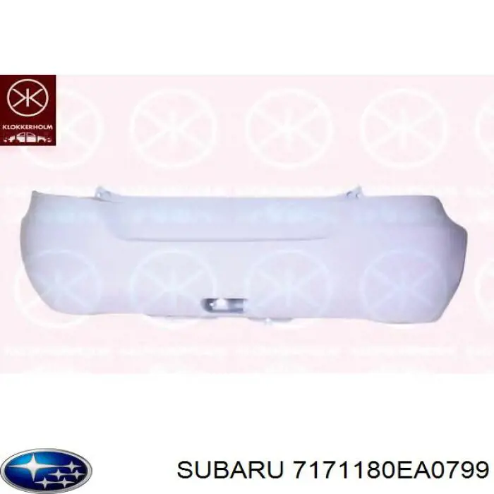 Купить 7171180EA0799 Subaru Бампер передний, верхняя часть